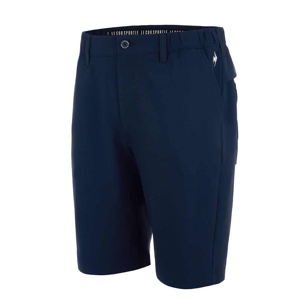Quần short golf nam Le Coq LG5SHP00MV navy, thiết kế linh hoạt thể thao