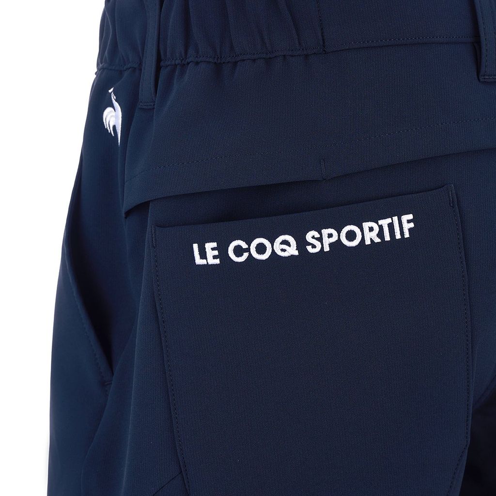 Vải pique co giãn, làm mát, chống tia UV quần short Le Coq navy