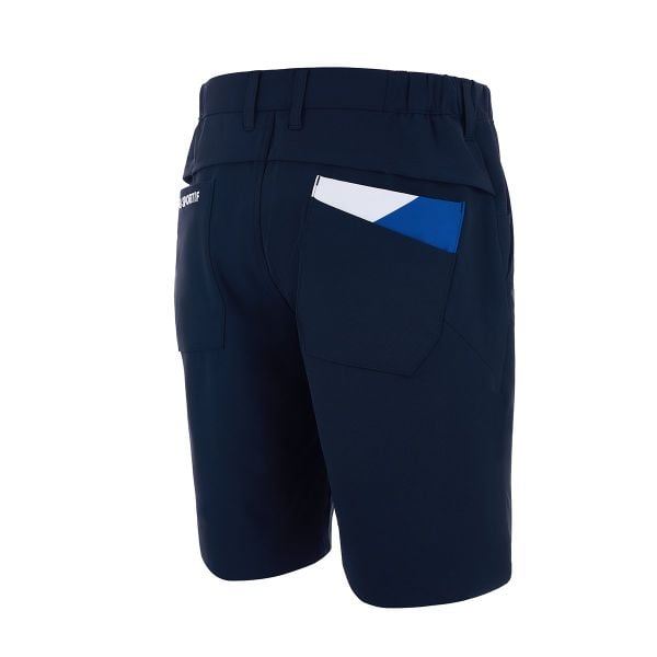 Quần short golf nam Le Coq LG5SHP00MV navy, thiết kế linh hoạt thể thao