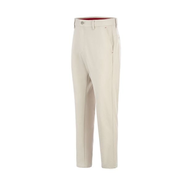 Quần golf nam Le Coq LG5SLP50MV màu beige dáng slim 9/10