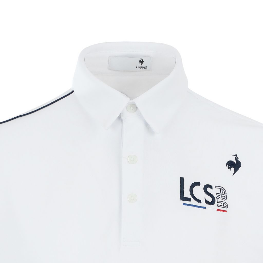 Áo Polo le coq golf Nam LG6SHSV0M-WH00