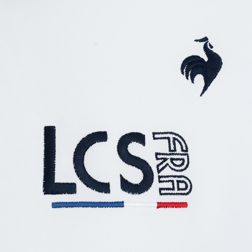 Áo Polo le coq golf Nam LG6SHSV0M-WH00