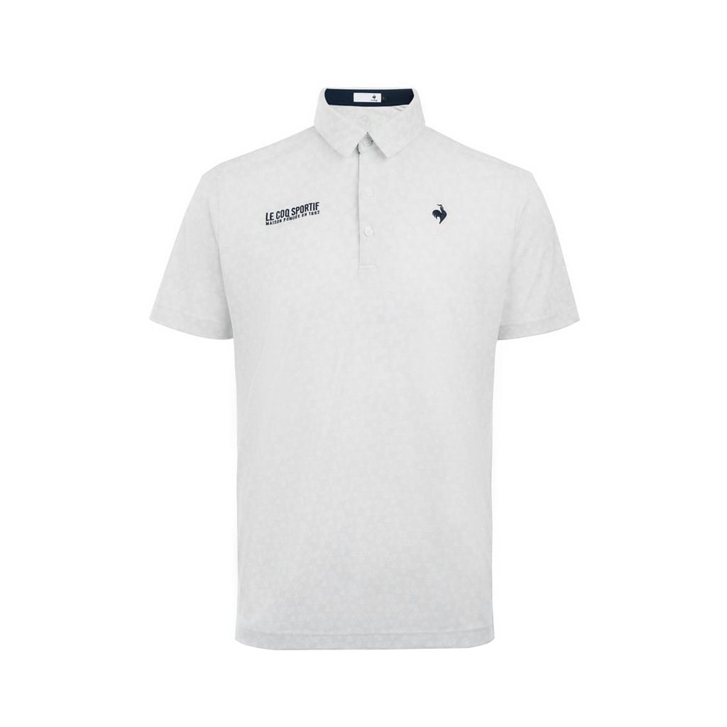 Áo Polo le coq golf Nam LG6SHSV1M-WH00