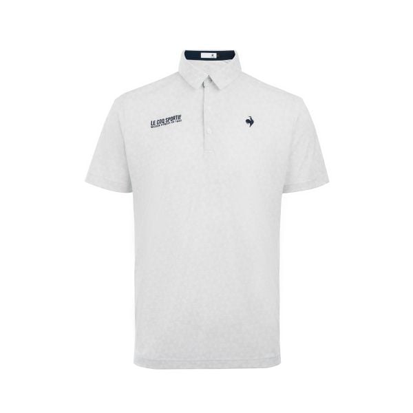 Áo Polo le coq golf Nam LG6SHSV1M-WH00