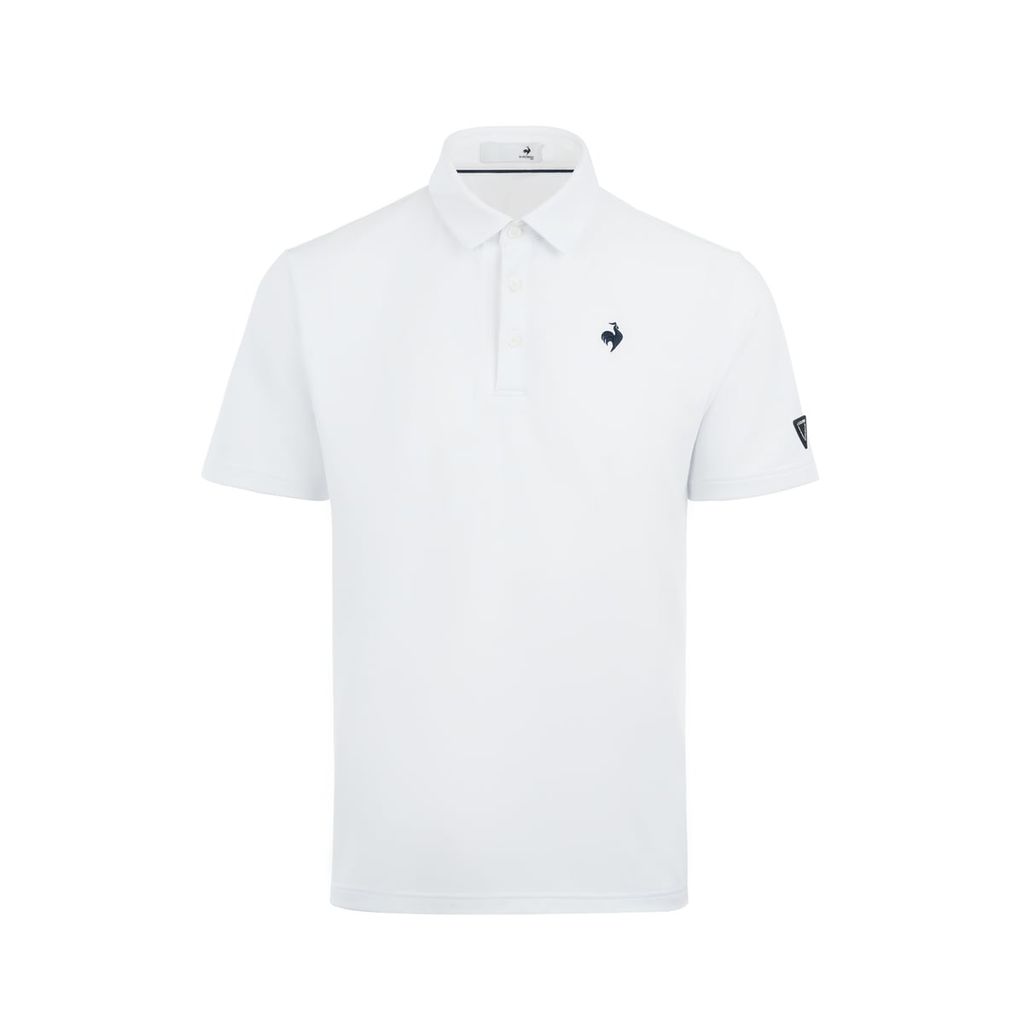 Áo Polo le coq golf Nam LG6SHSV2M-WH00
