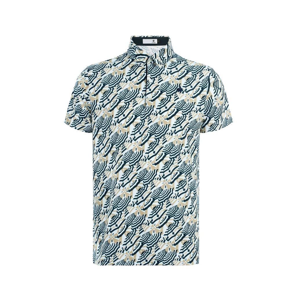 Áo Polo le coq golf Nam LG6SHSV3M-BG00