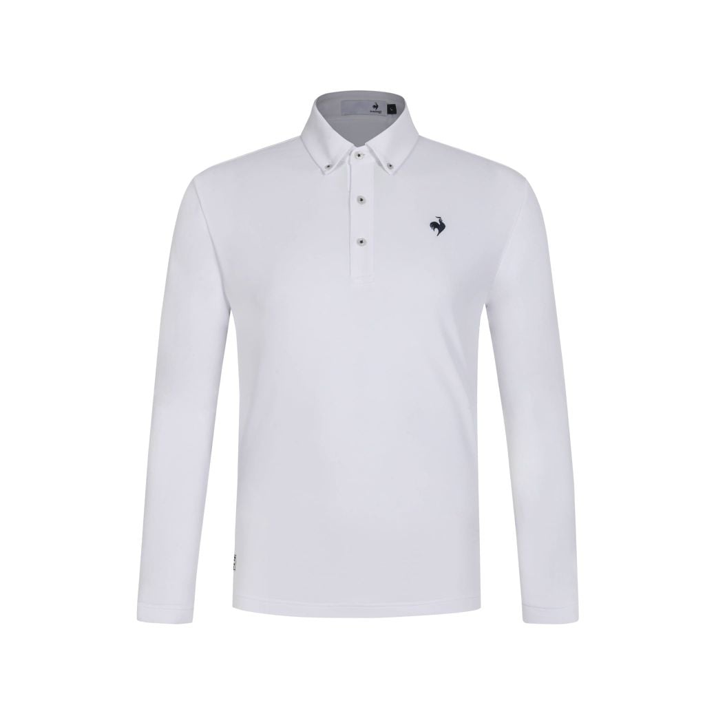 Áo dài tay có cổ le coq golf Nam LG6SLS02MV-WH00