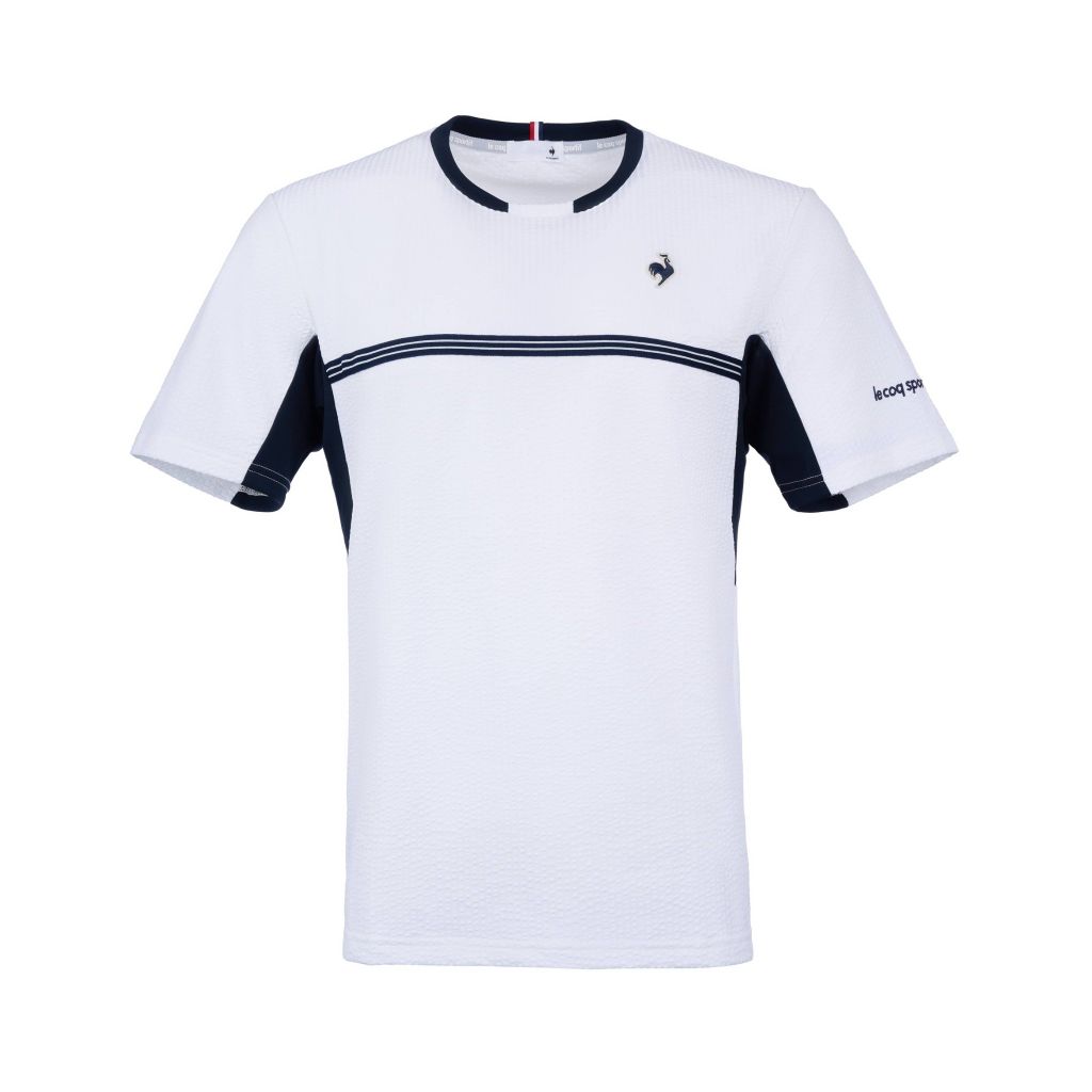 Áo T-shirt le coq sportif nam LN5FHT20MV-WH00 trắng chuẩn JTA mùa hè