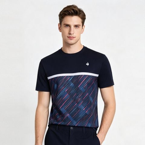 Áo T-shirt le coq sportif Nam LN6FHT25UV-NV00