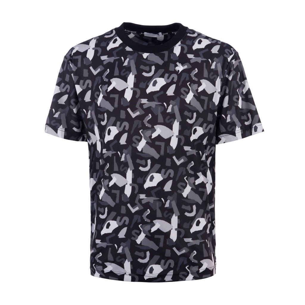 Áo thun nam Le Coq Sportif Black họa tiết trẻ trung, thoáng mát