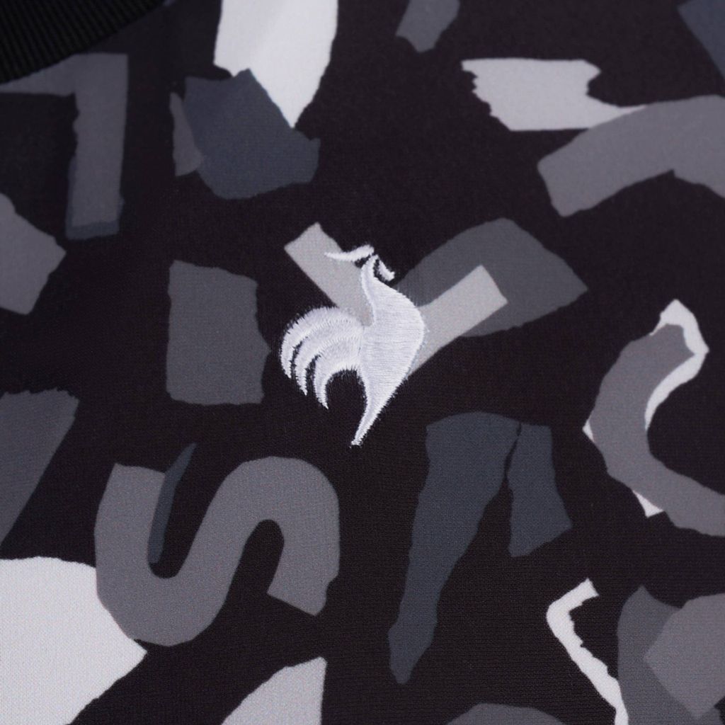 Áo thun Le Coq Sportif nam Black phù hợp vận động thể thao nhẹ