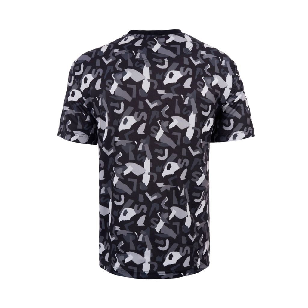 Áo T-shirt thể thao nam Le Coq Sportif Black chống nắng UV
