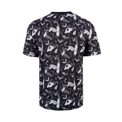 Áo T-shirt thể thao nam Le Coq Sportif Black chống nắng UV