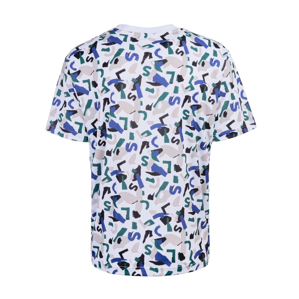 Áo T-shirt thể thao nam Le Coq Sportif White chống nắng UV