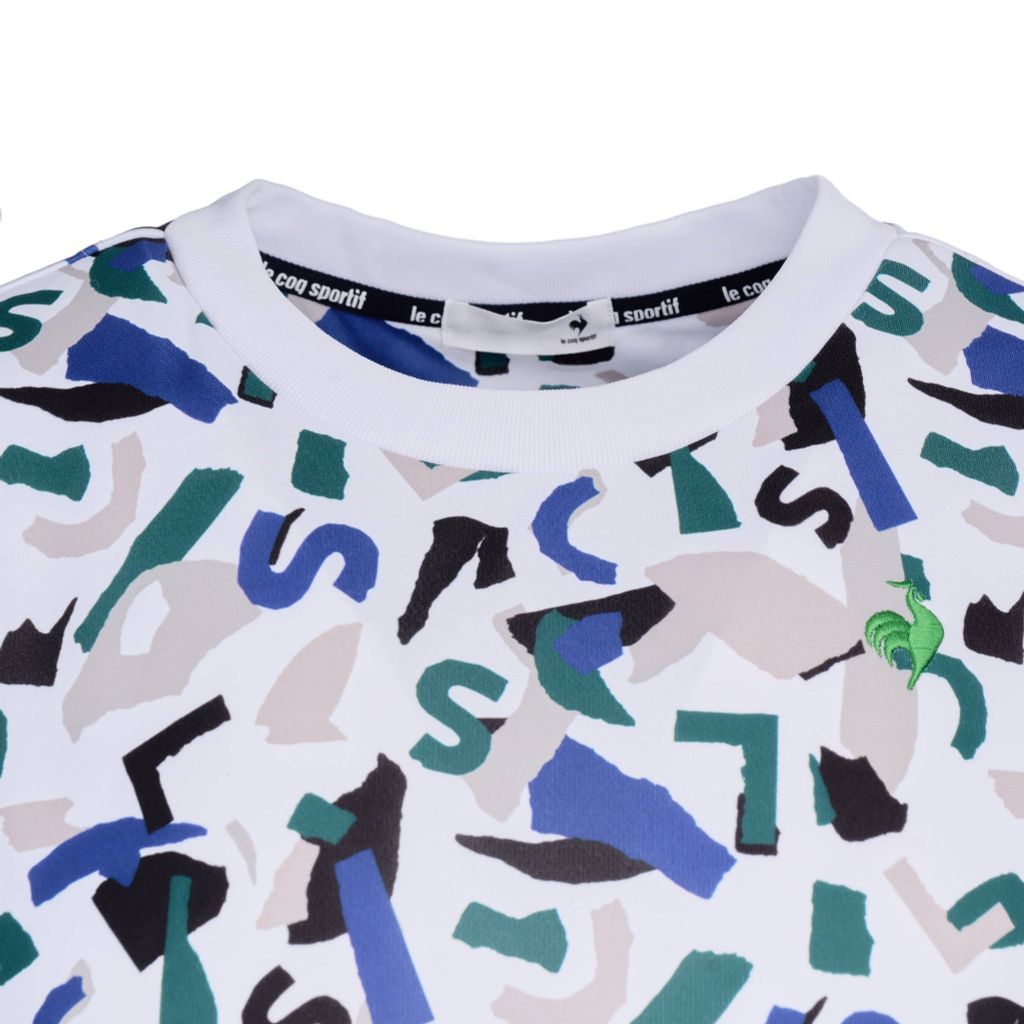 Áo T-shirt nam Le Coq Sportif White thấm hút mồ hôi, nhanh khô