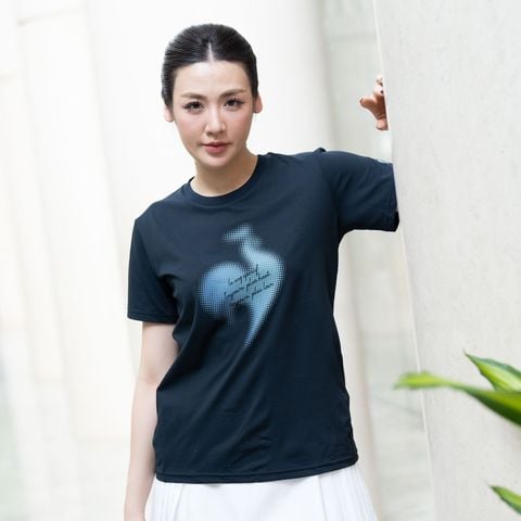 Áo T-shirt le coq sportif Nữ LT6SHT01LV-NV00