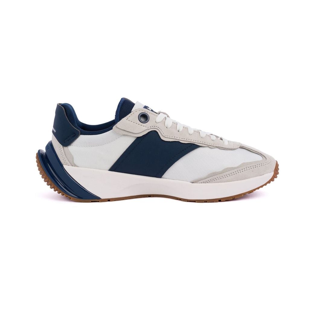 Cận cảnh giày nam Le Coq Sportif LU5FSN66UZ-WHNV đế cuộn độc đáo, phom rộng thoải mái