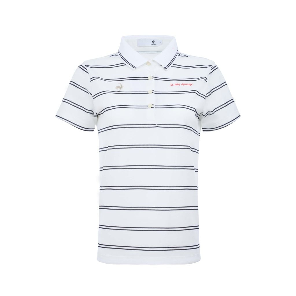 Áo Polo le coq golf Nữ LG6SHS00LV-WH00