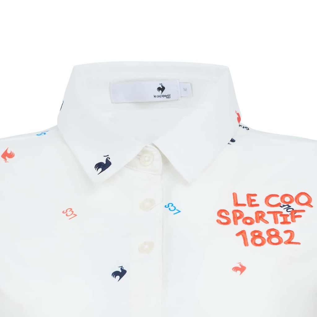 Áo Polo le coq golf Nữ LG6SHST3LV-WH00