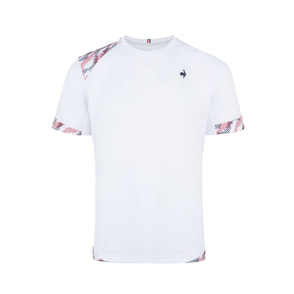 Áo T-shirt le coq sportif Nam LN6SHT22MV-WH00
