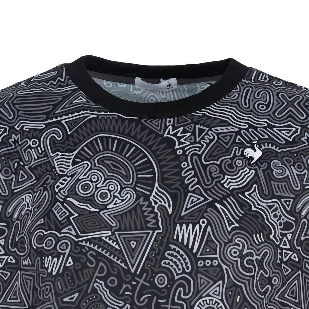 Áo T-shirt le coq sportif Nam LT6SHT05MV-BK00