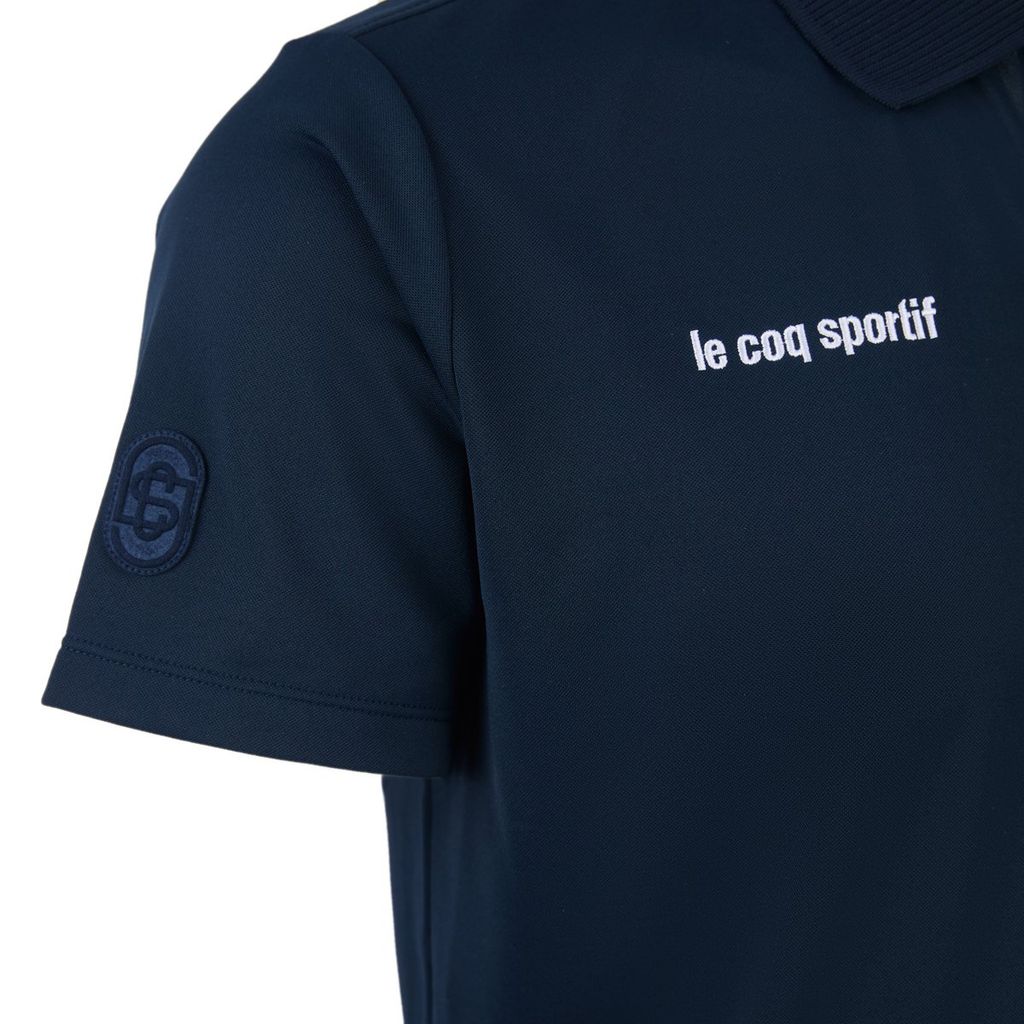 Áo polo le coq golf nam LG5SHS16MV-NV00 hạn chế tác động tia UV UPF15