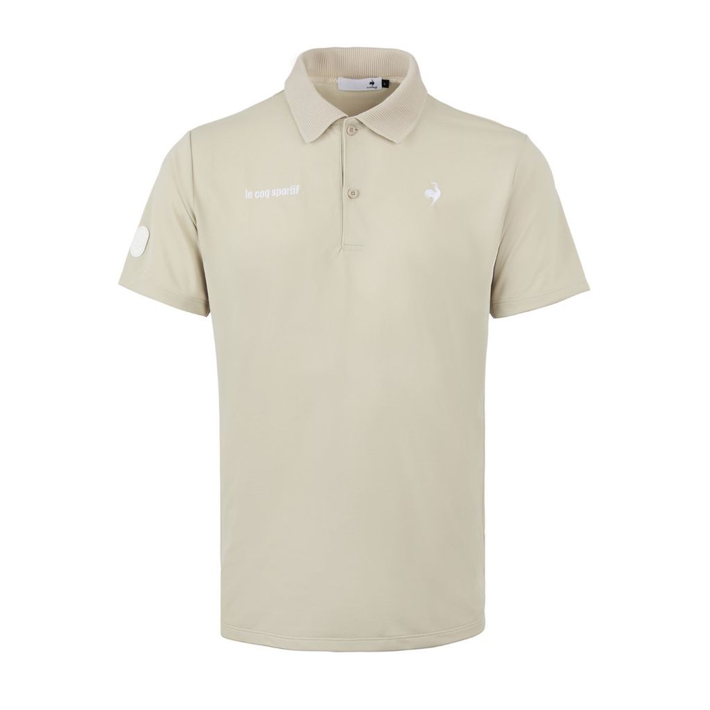 Áo polo le coq golf nam LG5SHS16MV-BG00 màu beige thanh lịch