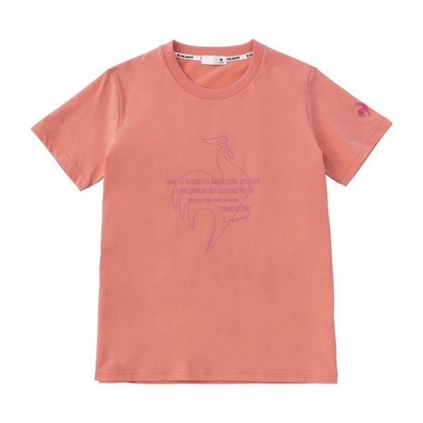  Áo T-Shirt le coq sportif nữ - QMWVJA01V-PK 