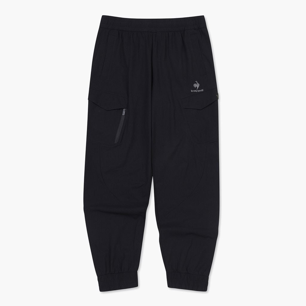 Quần jogger nam Le Coq Sportif QP321EFP71-BLK0 dáng regular fit