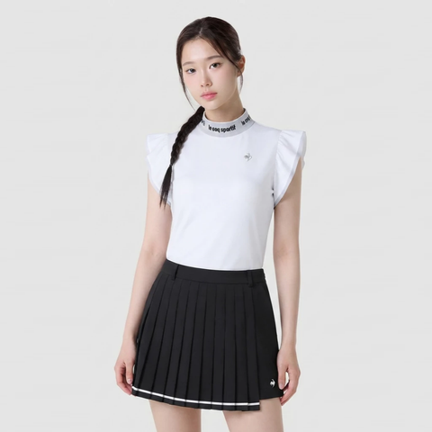 Áo cộc tay cổ 3p le coq golf Nữ LG6STZ50LV-WH00
