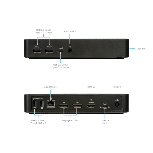 Trạm kết nối USB4 Triple Video nguồn sạc 100W Targus DOCK460
