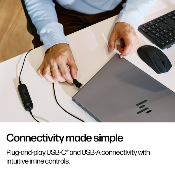 Tai nghe có dây USB Stereo HP Poly Mission 425
