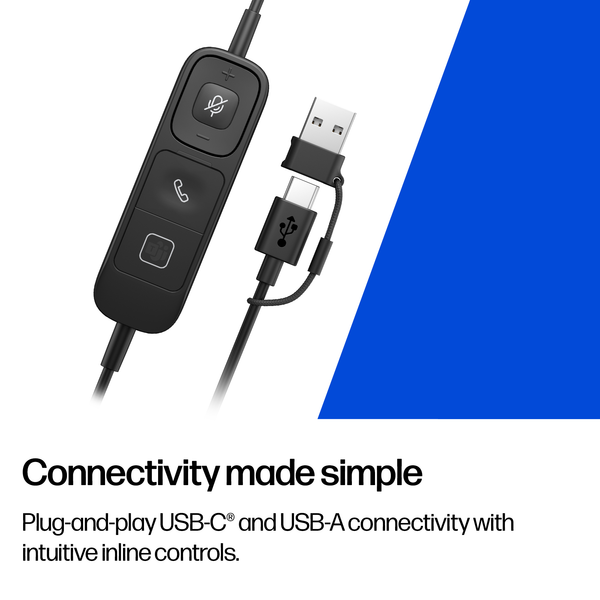Tai nghe có dây USB Mono HP Poly Mission 415