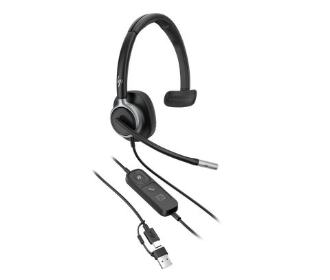 Tai nghe có dây USB Mono HP Poly Mission 615