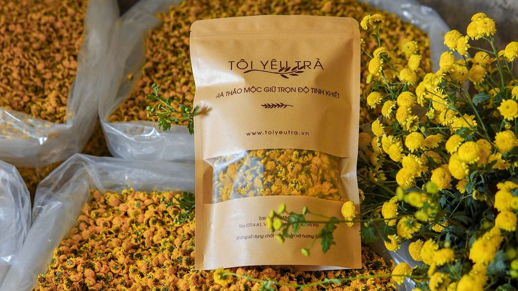 Combo 3 Gói Trà Hoa Cúc, Kỷ Tử, Táo Đỏ Giúp Ngủ Ngon An Thần