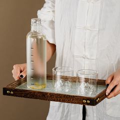 Bình Ủ Lạnh Trà, Cold Brew Tea Thủy Tinh Borosilicate Có Vạch Thời Gian