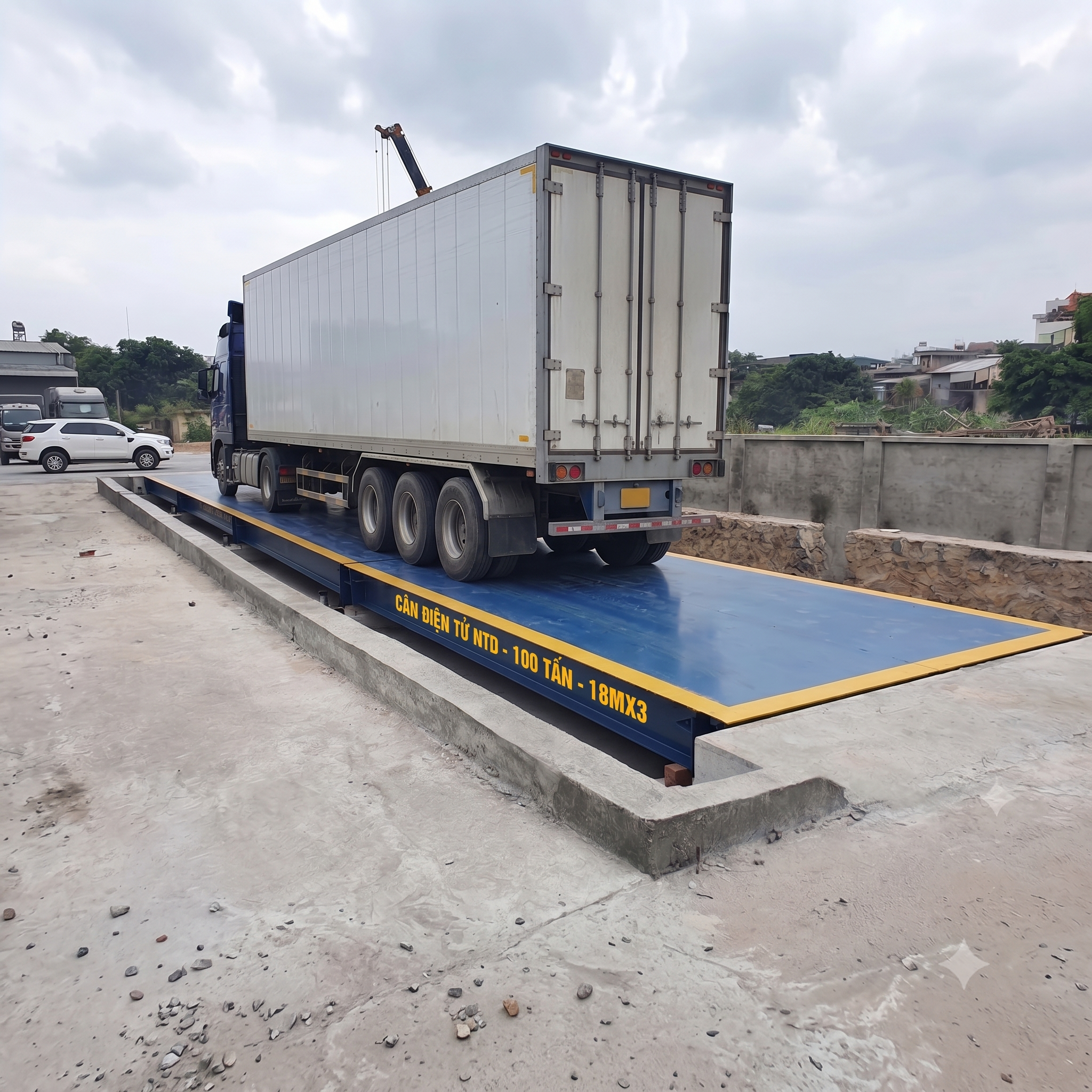  Cân xe tải 100 tấn 