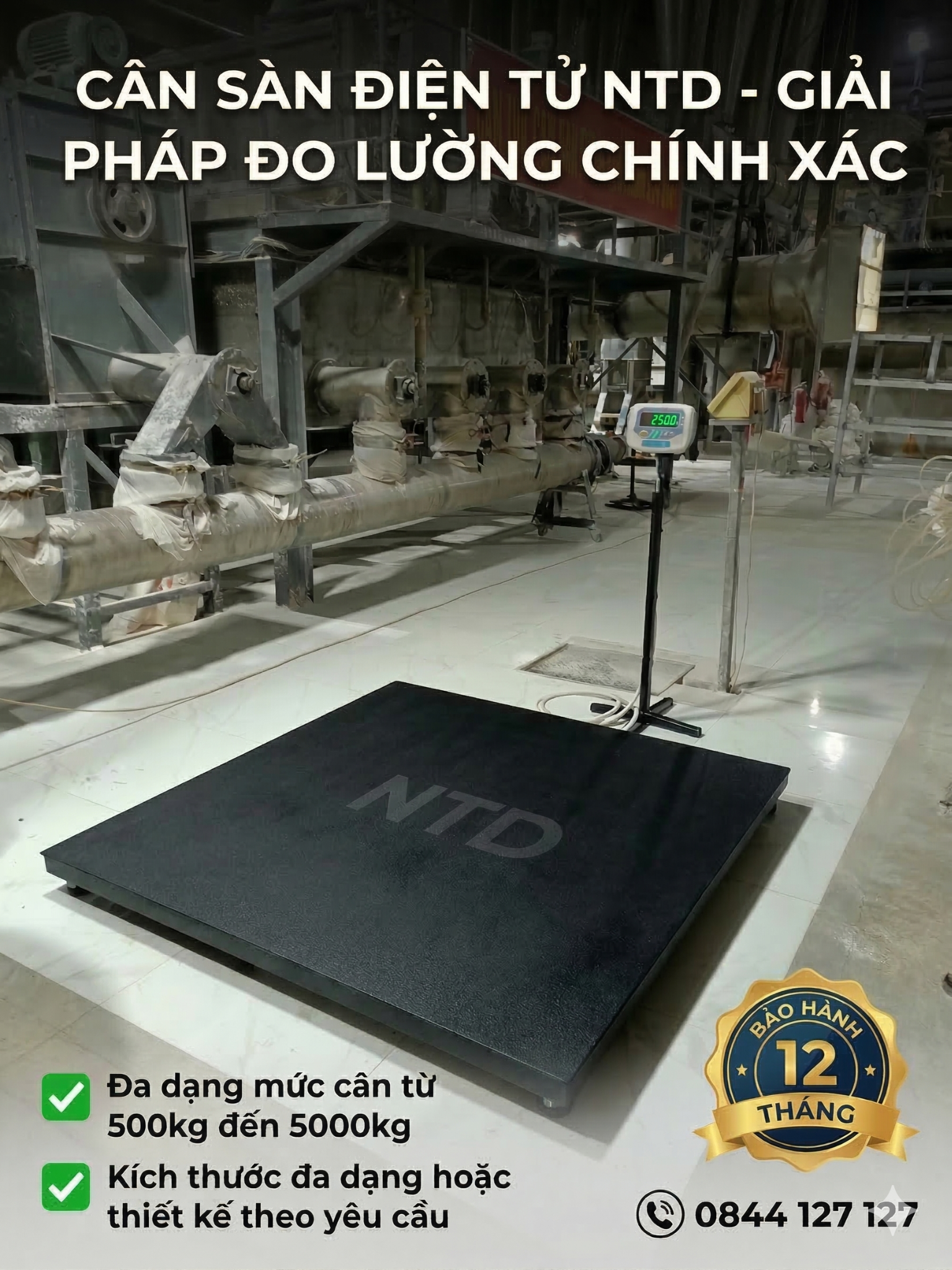  Cân Sàn 1000kg 