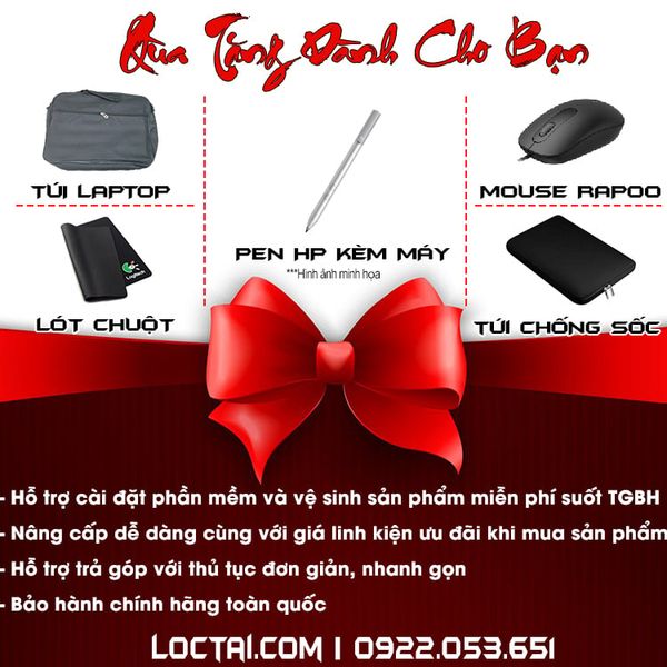  Laptop HP Envy X360 14-fc0158TU AY8W6PA Ultra 7 155U| 16GB| 512GB| OB| 14