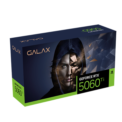  Card màn hình GALAX GeForce RTX5060 Ti 1-Click OC 8GB 56ISN8MDCPCT 