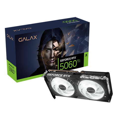 Card màn hình GALAX GeForce RTX5060 Ti 1-Click OC 8GB 56ISN8MDCPCT 