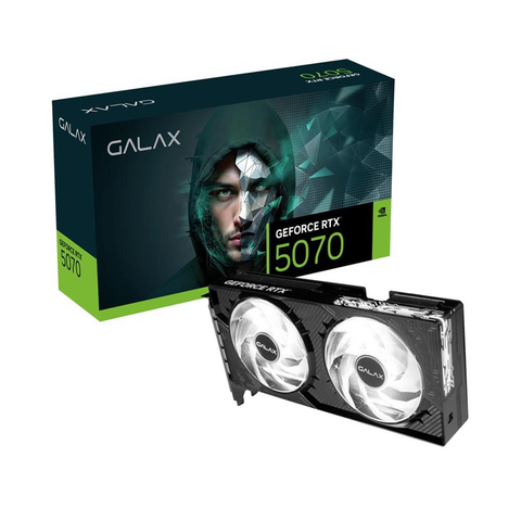  Card màn hình GALAX GeForce RTX5070 1-Click OC Black 57NON7MDBROC 