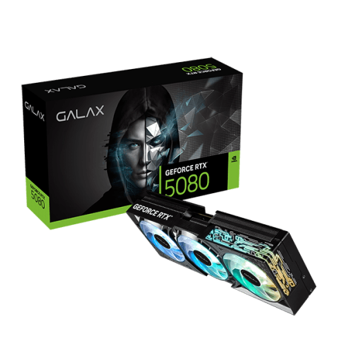  Card màn hình GALAX GeForce RTX5080 1-Click OC 16GB GDDR7 58NZN6MDBBOC 