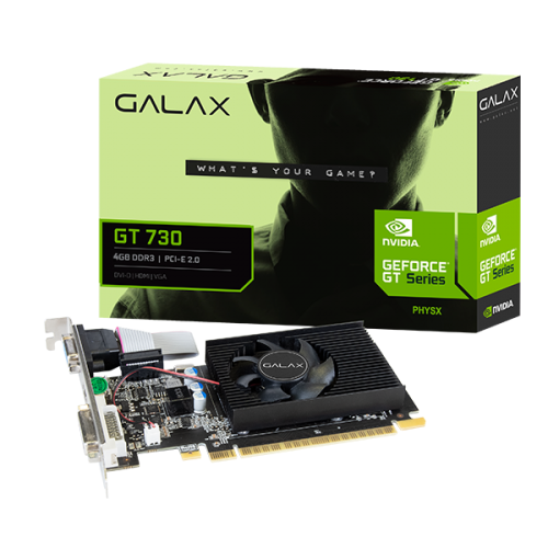  Card màn hình GALAX GEFORCE GT 730 4GB DDR3 