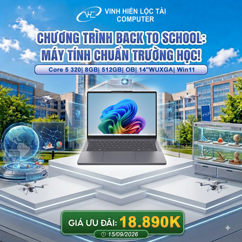  Laptop Lenovo IdeaPad Slim 3 14IWC11 83RQ002PVN Core 5 320| 8GB| 512GB| OB| 14