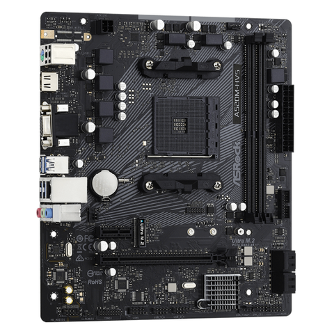  Mainboard ASRock A520M-HVS D4 AM4 