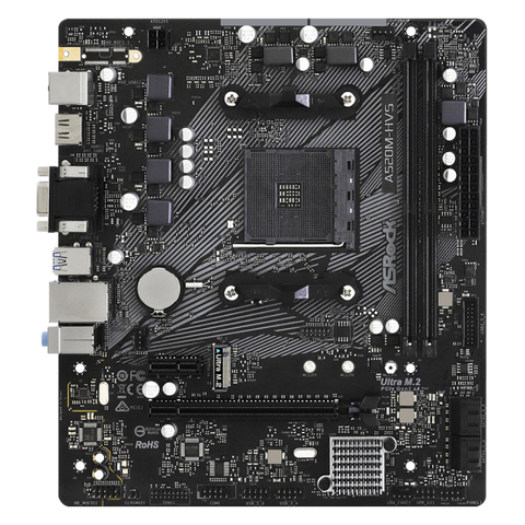  Mainboard ASRock A520M-HVS D4 AM4 
