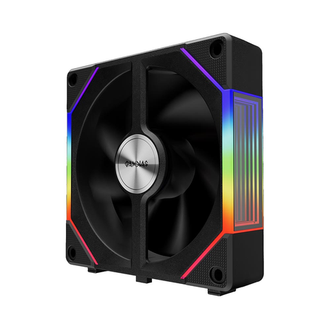  Fan Case Gamdias AEOLUS P2-1201 ARGB PWM 120mm Black CCAEOLP21201BLGA 