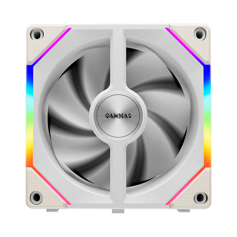  Bộ 3 Fan Case Gamdias AEOLUS P2-1203 ARGB PWM 120mm White CCAEOLP21203WHGA 