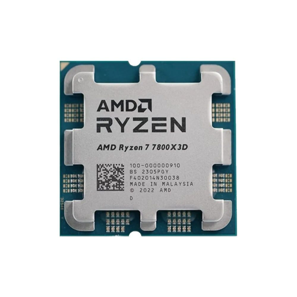  CPU AMD Ryzen 7 7800X3D TRAY (4.2GHz UP TO 5.0GHz, 8 nhân 16 luồng, 104MB) - Socket AMD AM5 